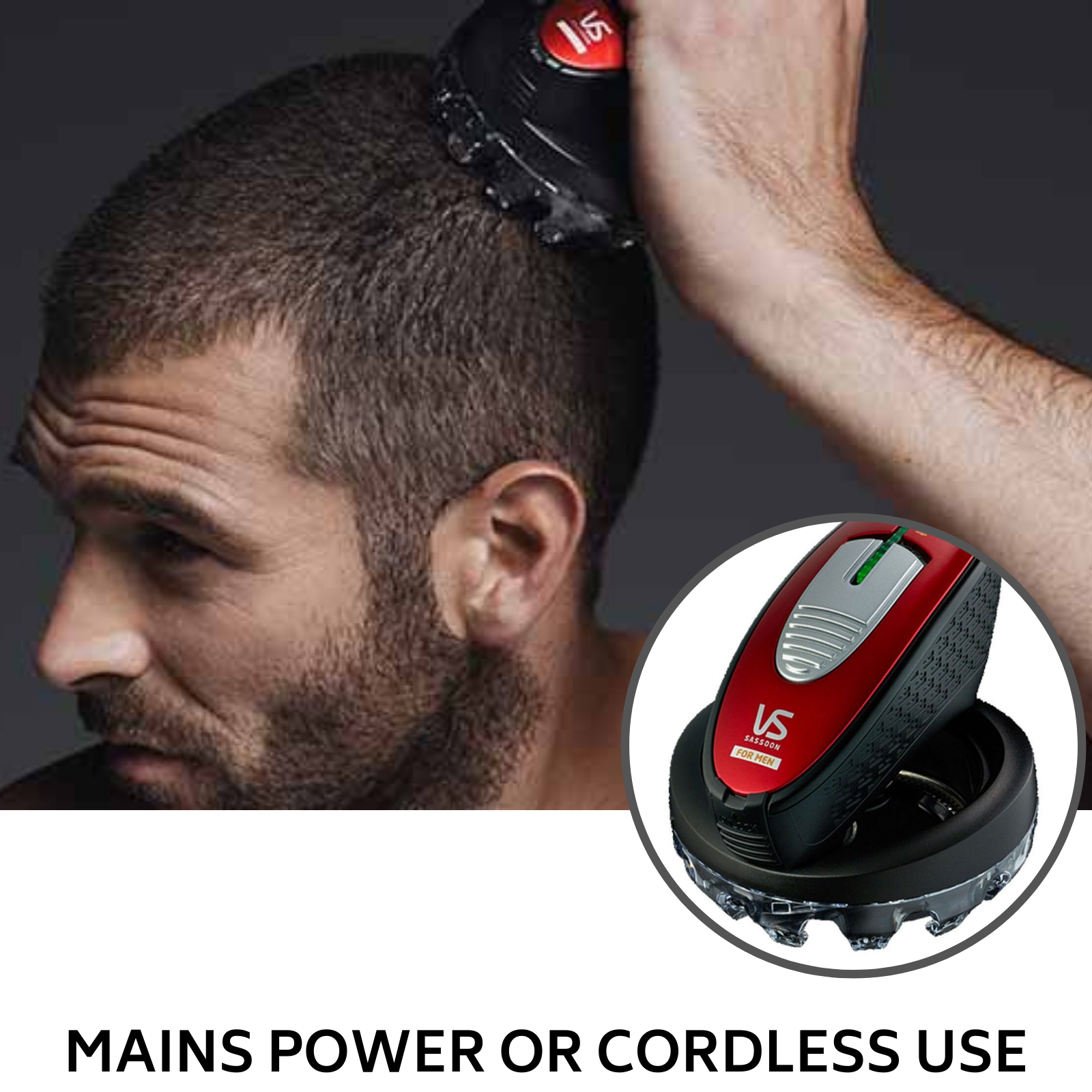 Mens Hair Clippers Trimmer Crew Cut Shaver Home Hair ...